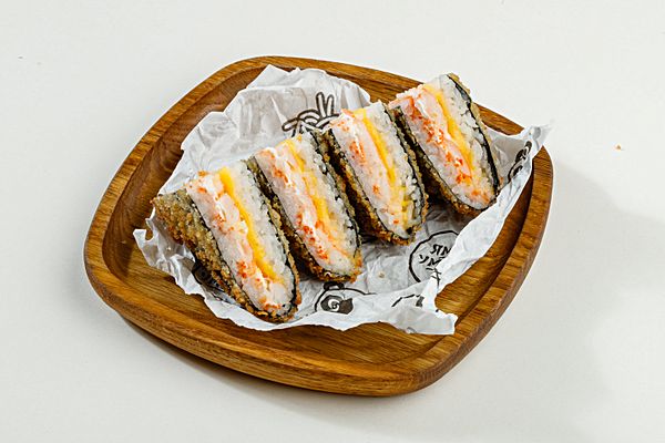 Сэндвич-ролл с креветкой