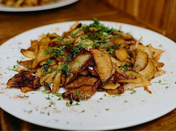 Картофель жареный по-домашнему