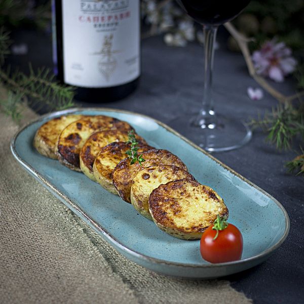 Картофель на мангале