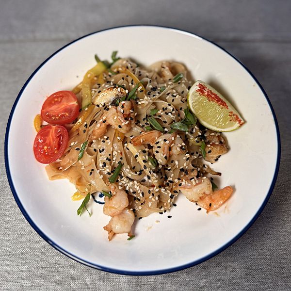 Фунчеза с креветкой в сладкой