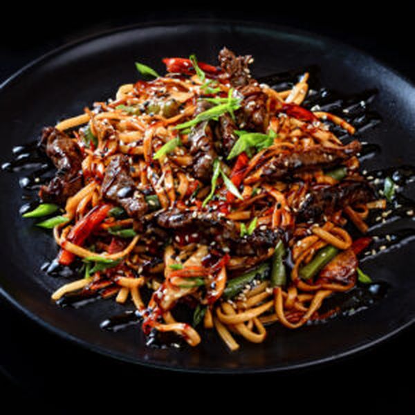 Удон с говядиной