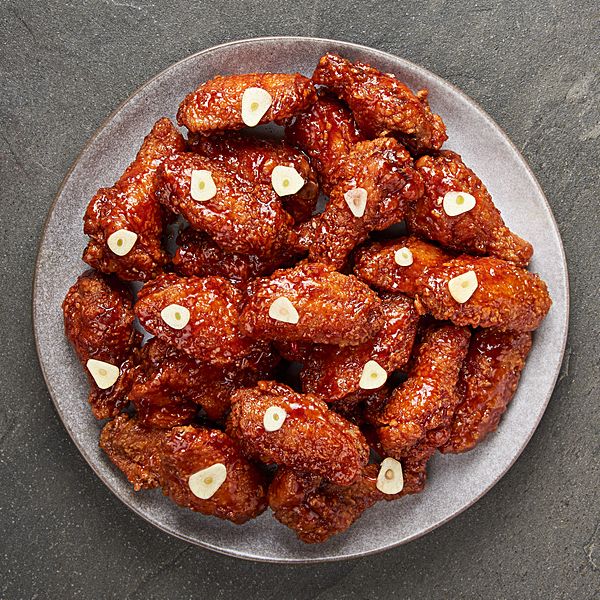 Крылья медово-чесночные