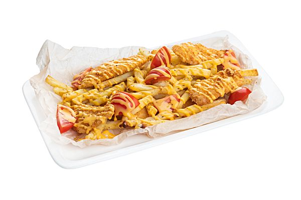 Фри запеченный с курицей