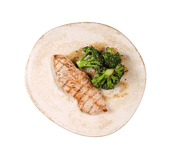 Филе индейки с брокколи гриль