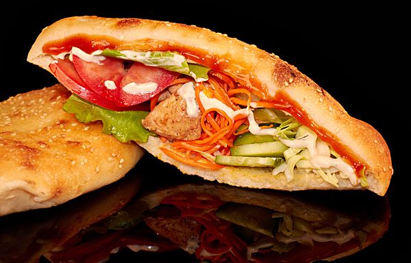 Донер с курицей