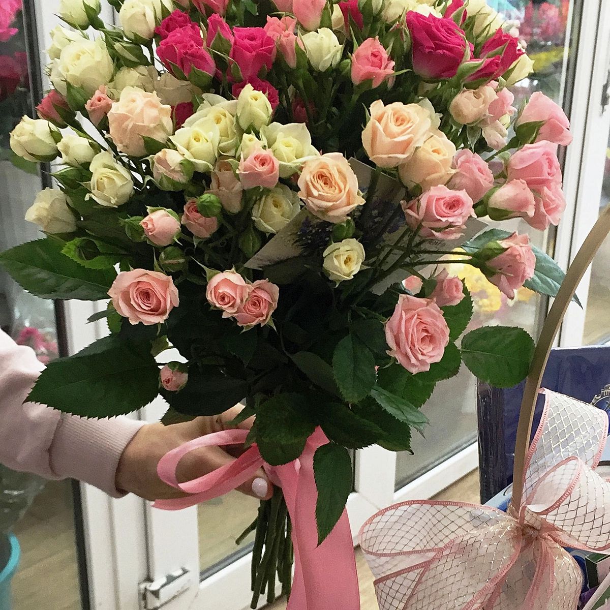 Цветы в евпатории с доставкой гипсофила букет свадебный фото