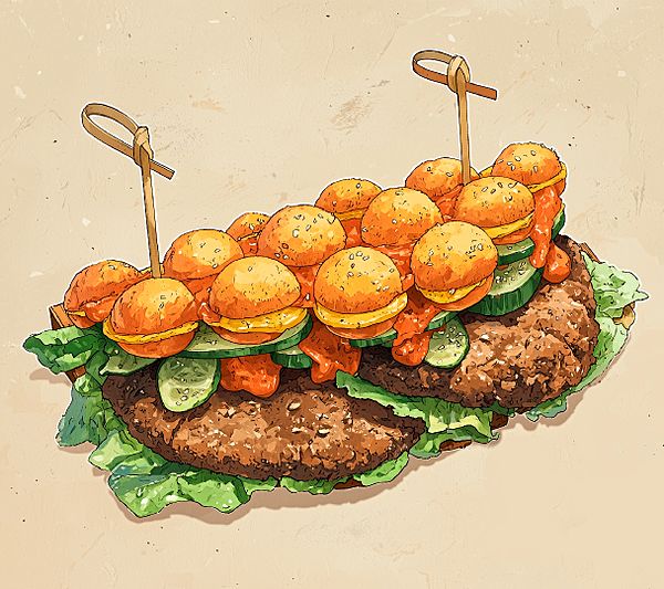 Бабл-бургер