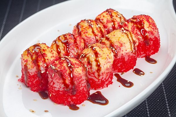 Окунь запеченный