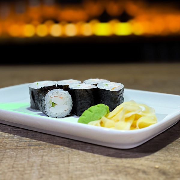 Маки с креветкой