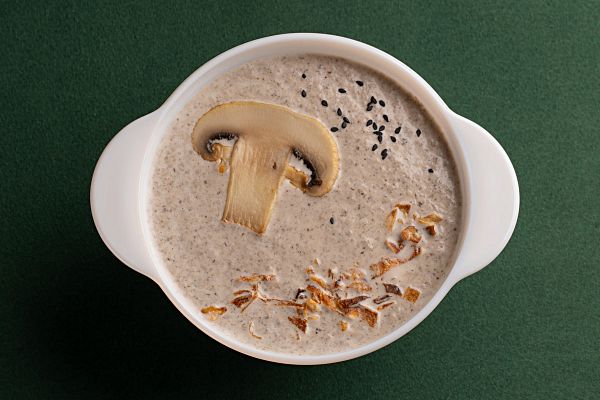 Грибной с гренками