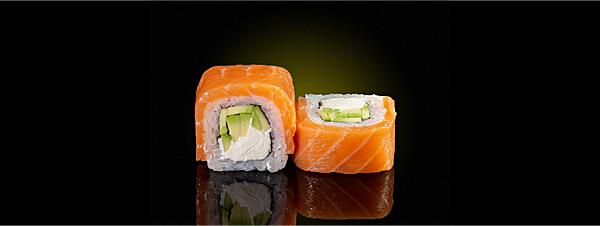 Ролл филадельфия с авокадо (8 шт)