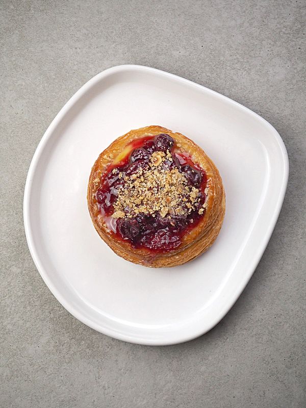 Флан вишня-бобы тонка