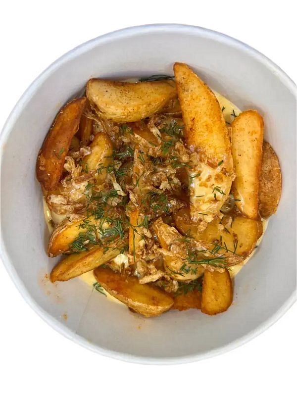 Картофель сырный