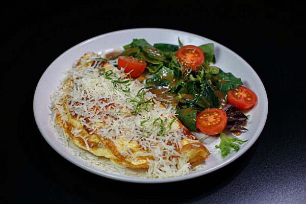 Сырный омлет