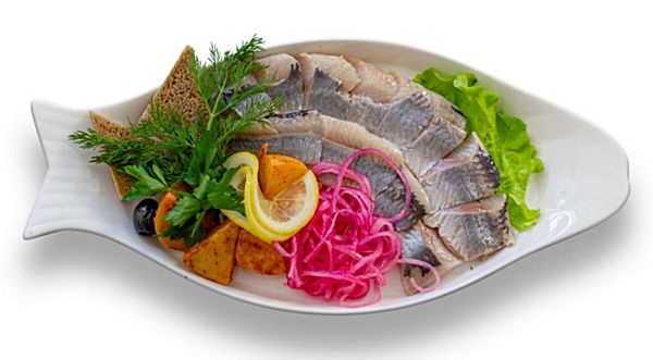 Сельдь с луком