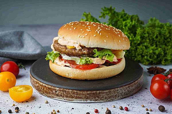 Макси бургер острый