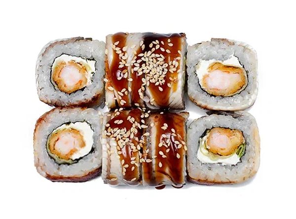 Дракон с креветкой