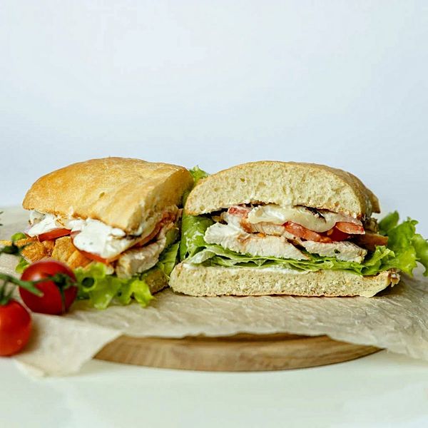 Чиабатта с курицей