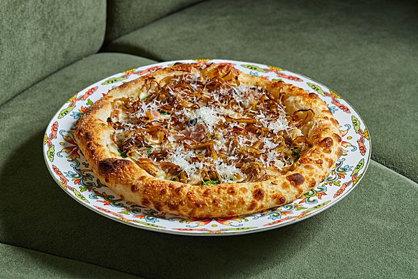 Пицца грибная