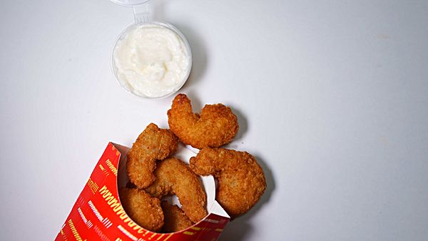 Тигровые креветки жаренные