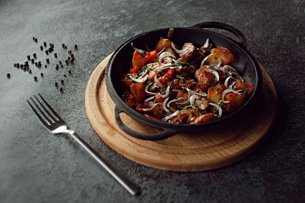 Оджахури со свининой