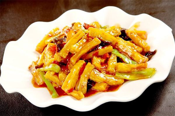 Кисло-сладкие баклажаны