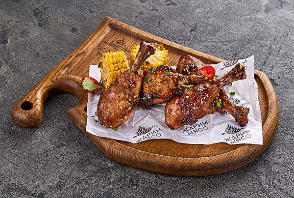 Куриная голень Ким чи