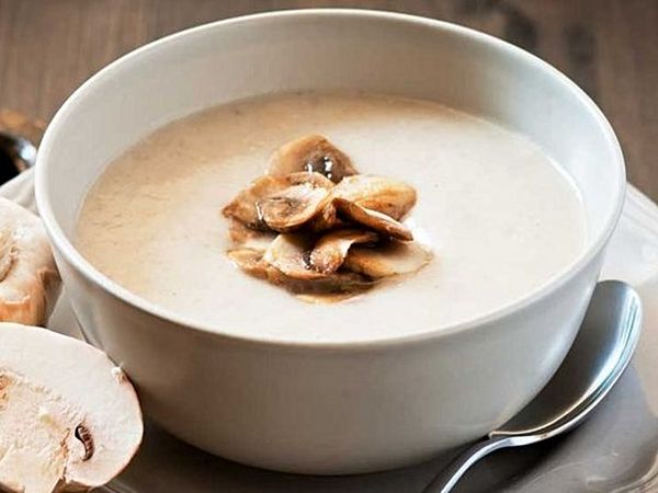 Крем - суп грибной из шампиньонов