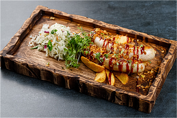 Свиные домашние колбаски