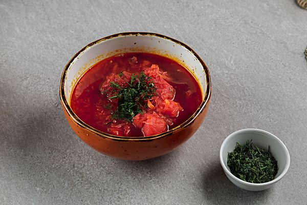 Борщ красный