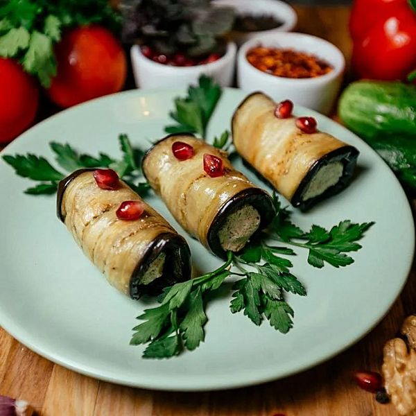 Жареные баклажаны с сыром