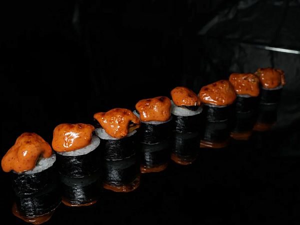 Запечённый с мидией