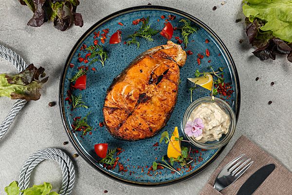 Стейк из семги