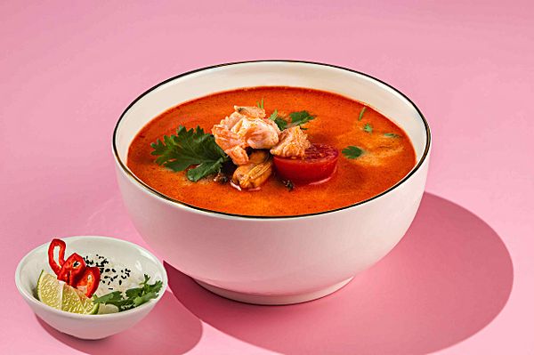 Том Ям с морепродуктами