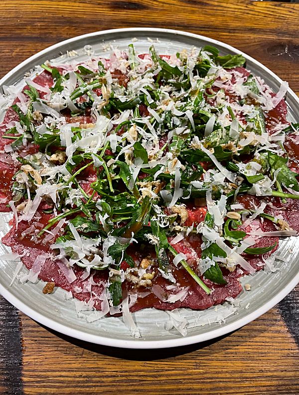 Карпаччо из говяжьей вырезки