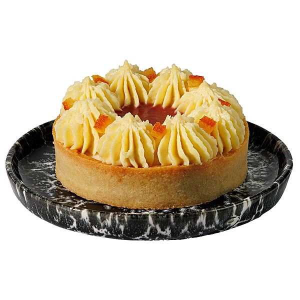 Десерт Тарт клубника-банан