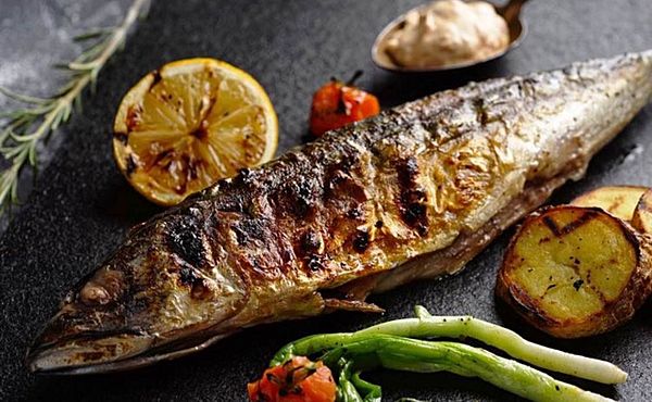 Скумбрия на мангале