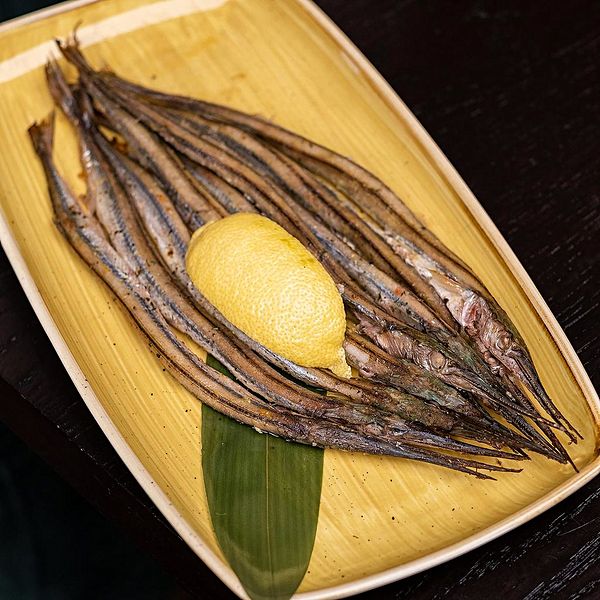 Сарган запеченный