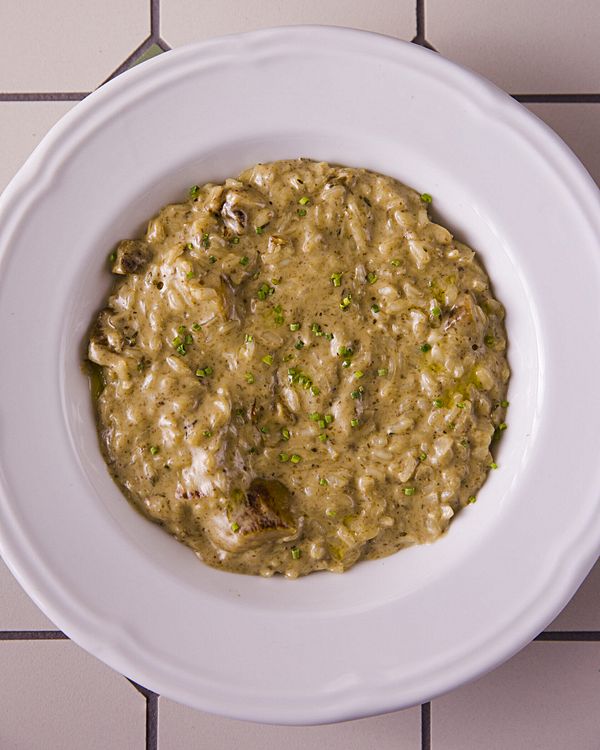 Ризотто с белыми грибами