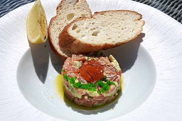 Тартар из лосося