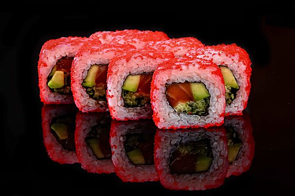 Калифорния с лососем