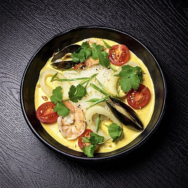 Карри с морепродуктами