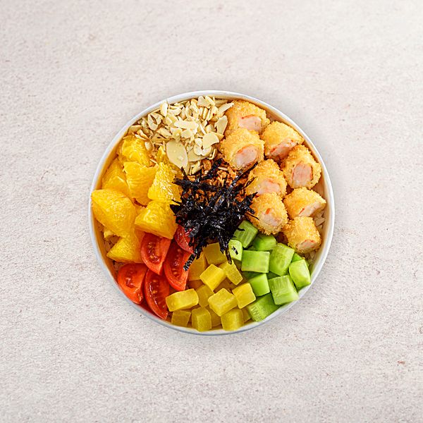 Поке панко креветка