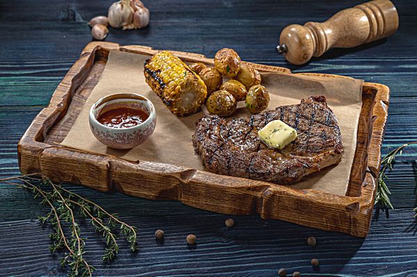 Стейк Рибай в американском стиле