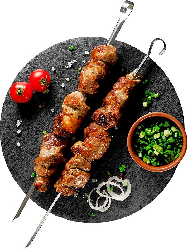 Шашлык из свиного ошейка