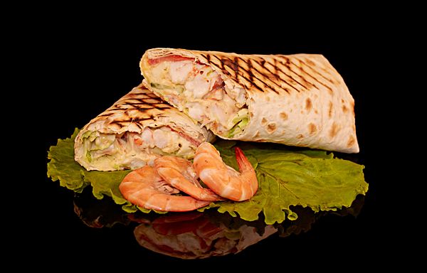 С креветками