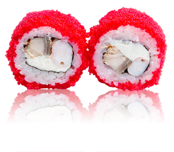 Киото с угрём и креветкой