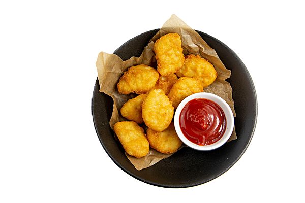 Куриные наггетсы с кетчупом