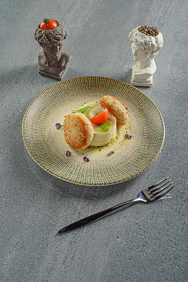 Биточки из индейки с картофельным пюре