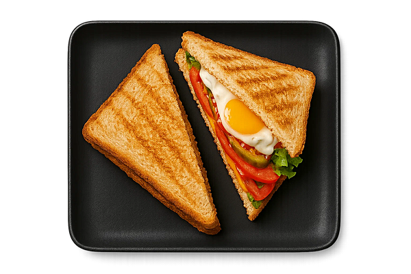 Сэндвич с яичницей